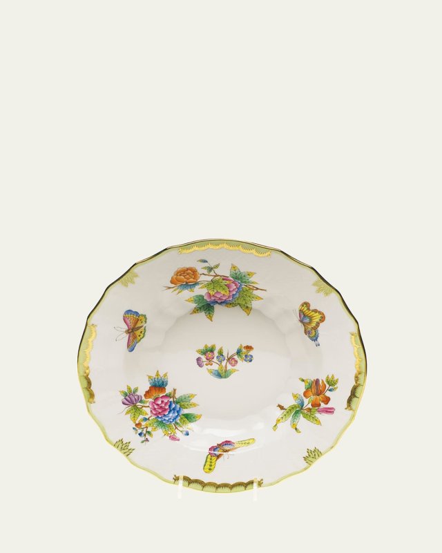 Queen Victoria Rimmed Soup Bowl
